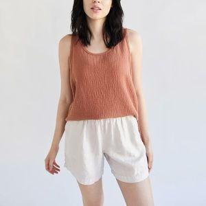 It is well LA linen shorts